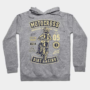 Motocross Dirt Racing Custom Engine 1985 Hoodie